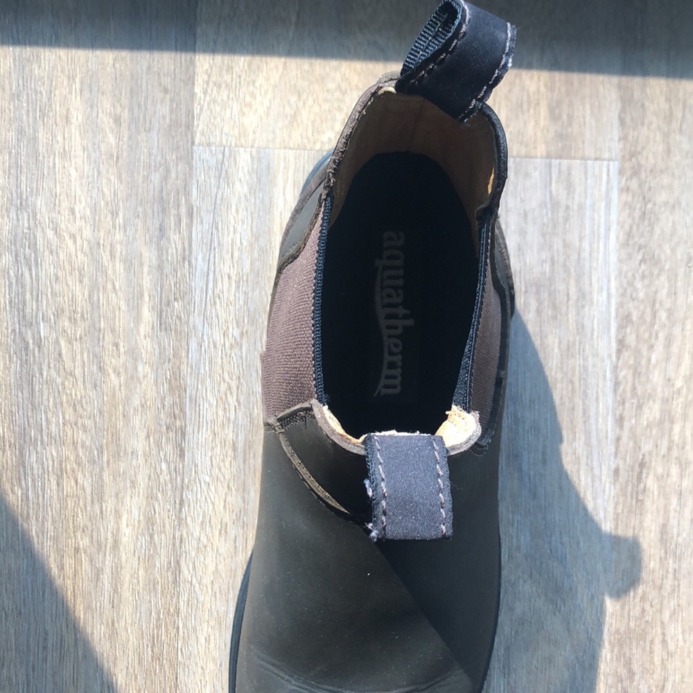Aquatherm Black and Brown Slip-On Shoe